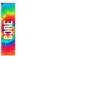 CORE Classic Scooter Grip Tape - Tie Dye 22.5" x 5.5"