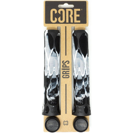 CORE Pro 170mm Scooter Grips - Slate (White/Black)