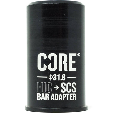 CORE HIC to SCS Bar Adapter - Black 31.8mm (Oversized)