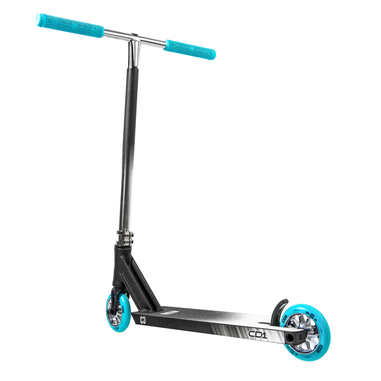 CORE CD1 Stunt Scooter - Chrome/Teal