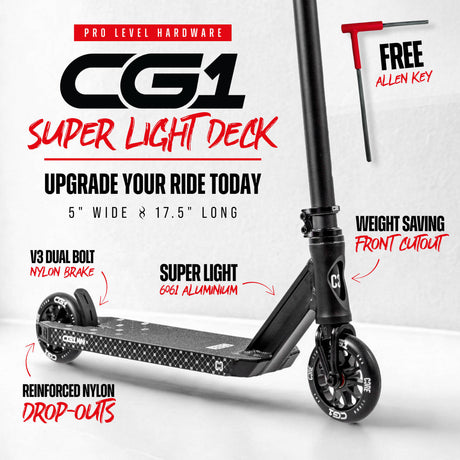 CORE CG1 Mini Stunt Scooter - Black