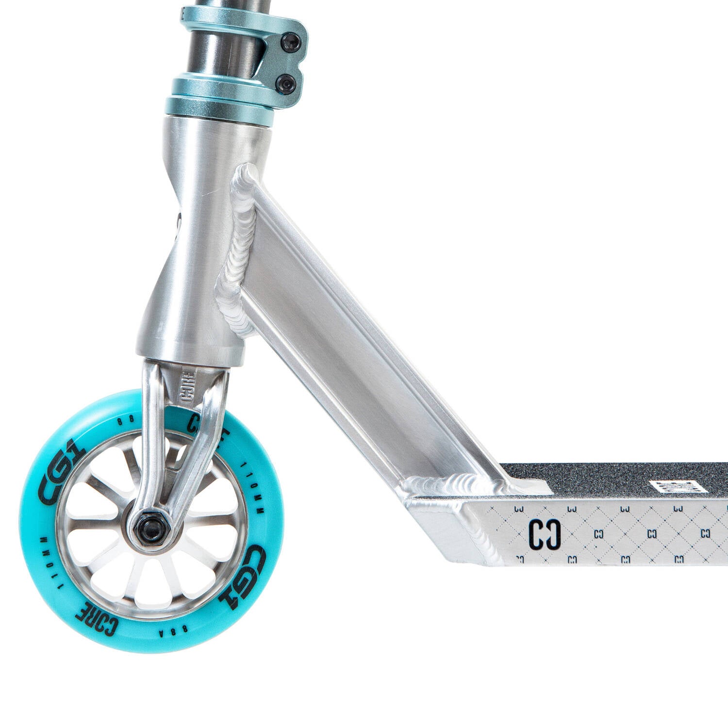 CORE CG1 Stunt Scooter - Raw/Teal