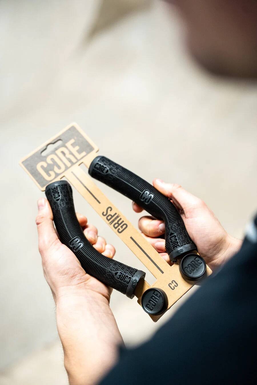 CORE Skinny Boy 170mm Scooter Grips - Black
