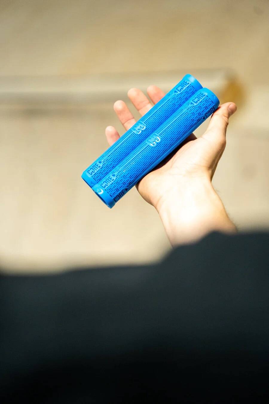 CORE Skinny Boy 170mm Scooter Grips - Dark Blue