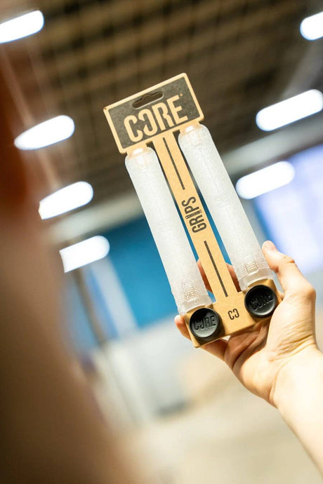 CORE Skinny Boy 170mm Scooter Grips - Clear