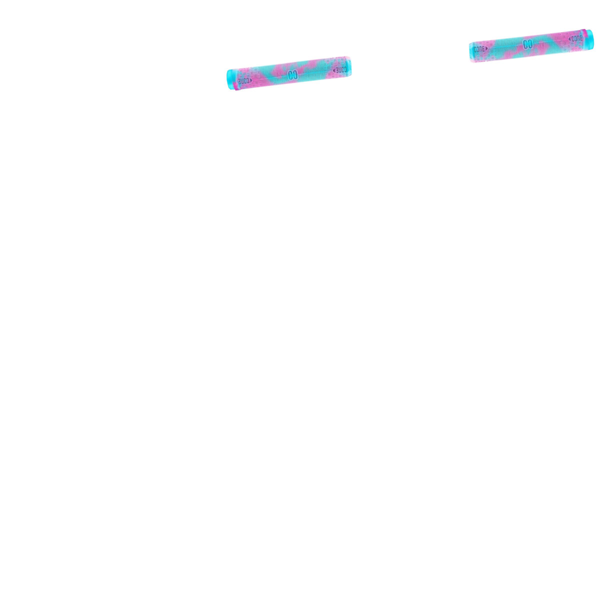 CORE Skinny Boy 170mm Scooter Grips - Refresher (Teal/Pink)