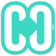 Core Logo Sticker Teal