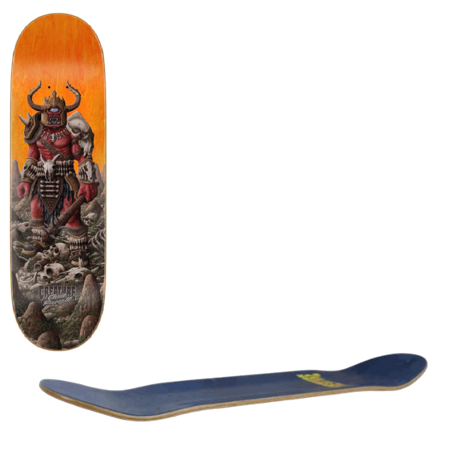 Creature Russell Caverns Skateboard Deck - 8.53"