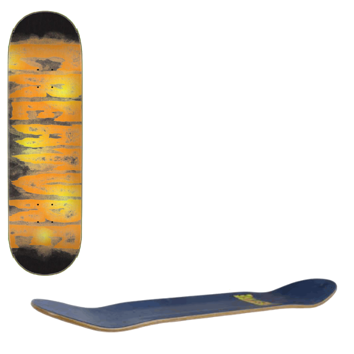 Creature Erosion Birch Skateboard Deck - 7.75"