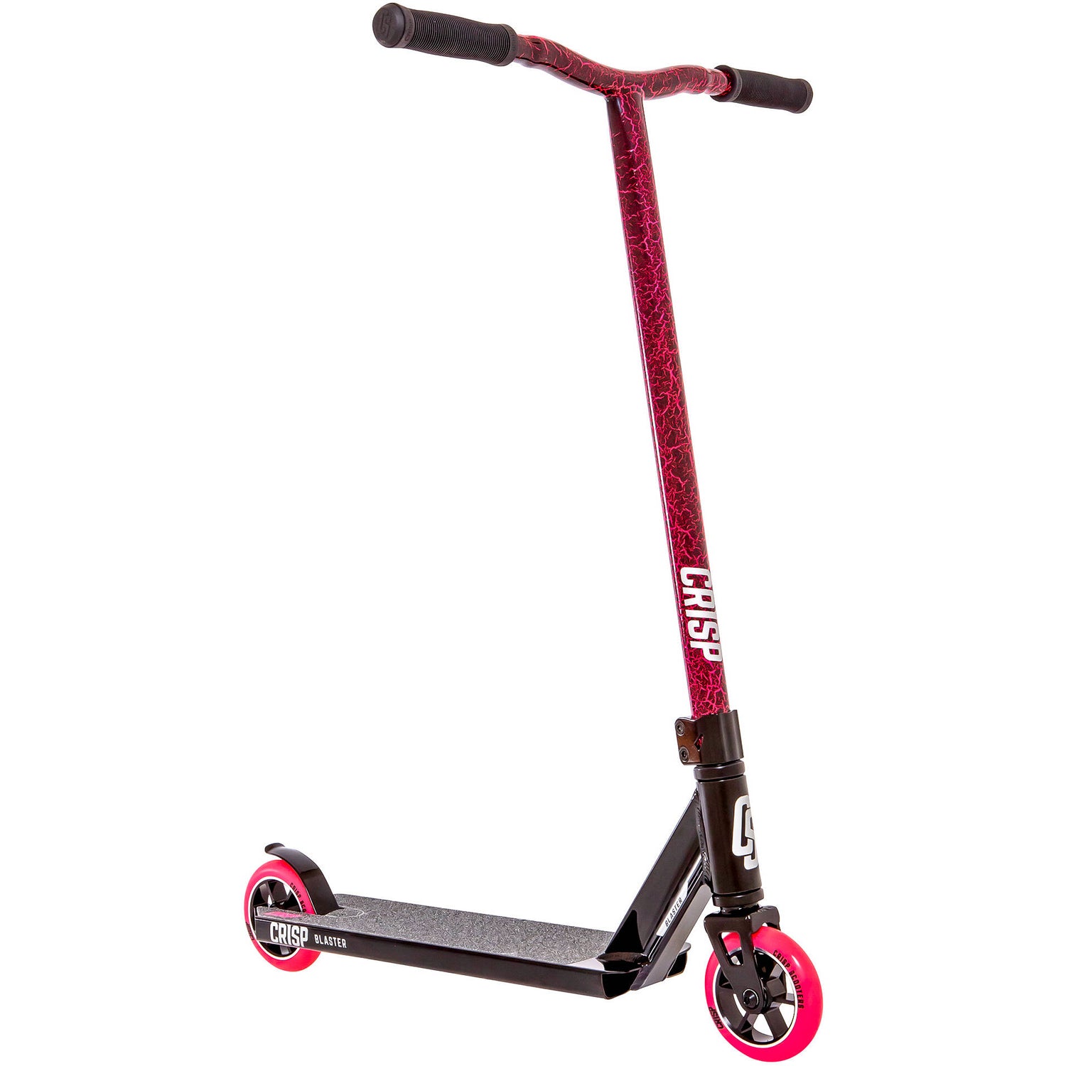 Crisp 2020 Blaster Stunt Scooter - Black/Pink Cracking