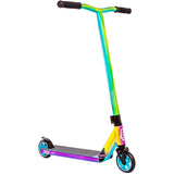Crisp Surge Stunt Scooter - Chrome Blue/Green/Purple