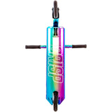 Crisp Surge Stunt Scooter - Chrome Blue/Green/Purple