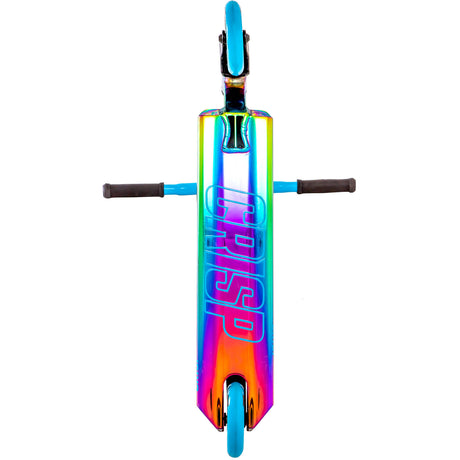 Crisp Surge Stunt Scooter - Colour Chrome/Sky Blue