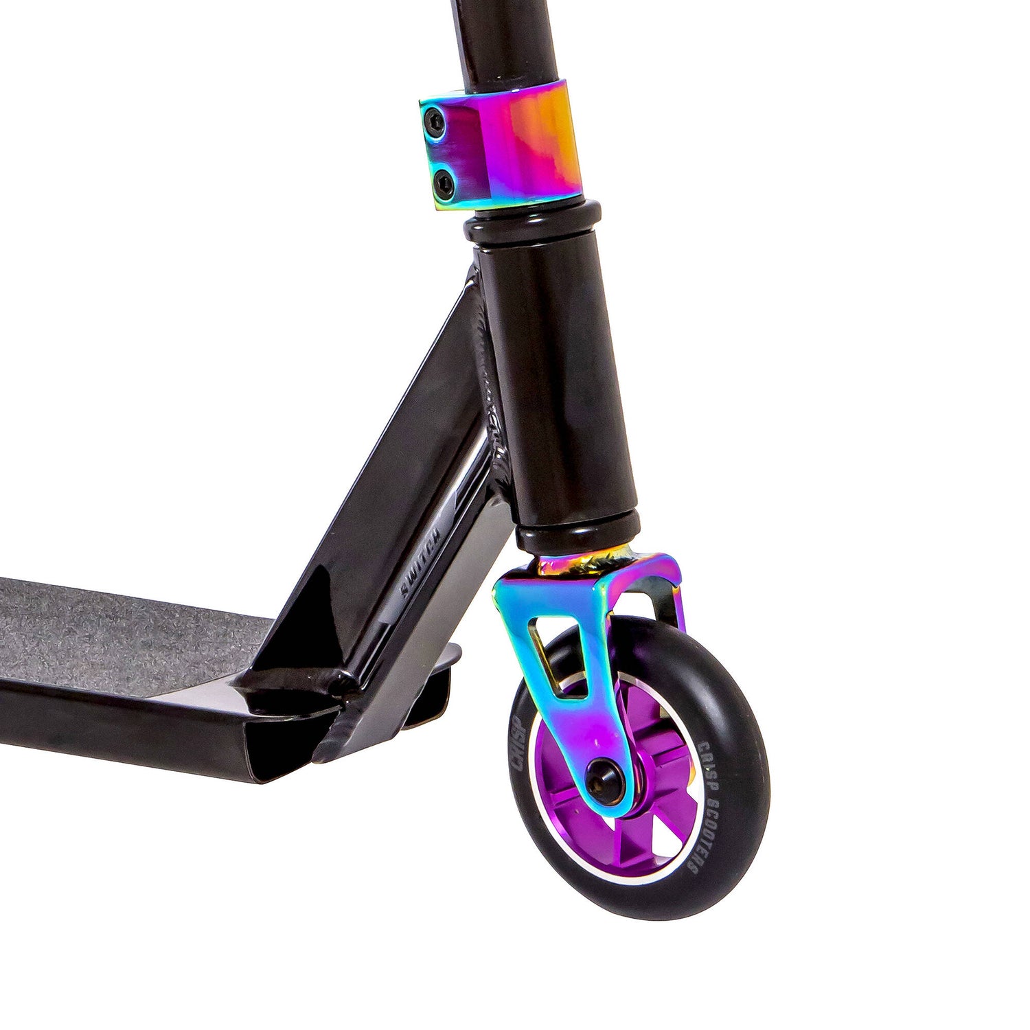 Crisp Switch Stunt Scooter - Black/Purple
