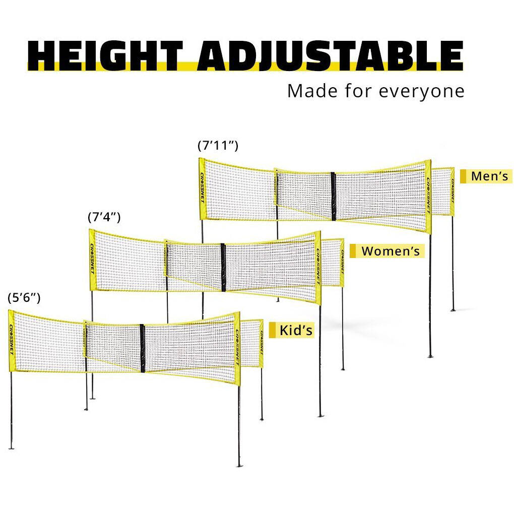 Crossnet Four Square Volleyball Net