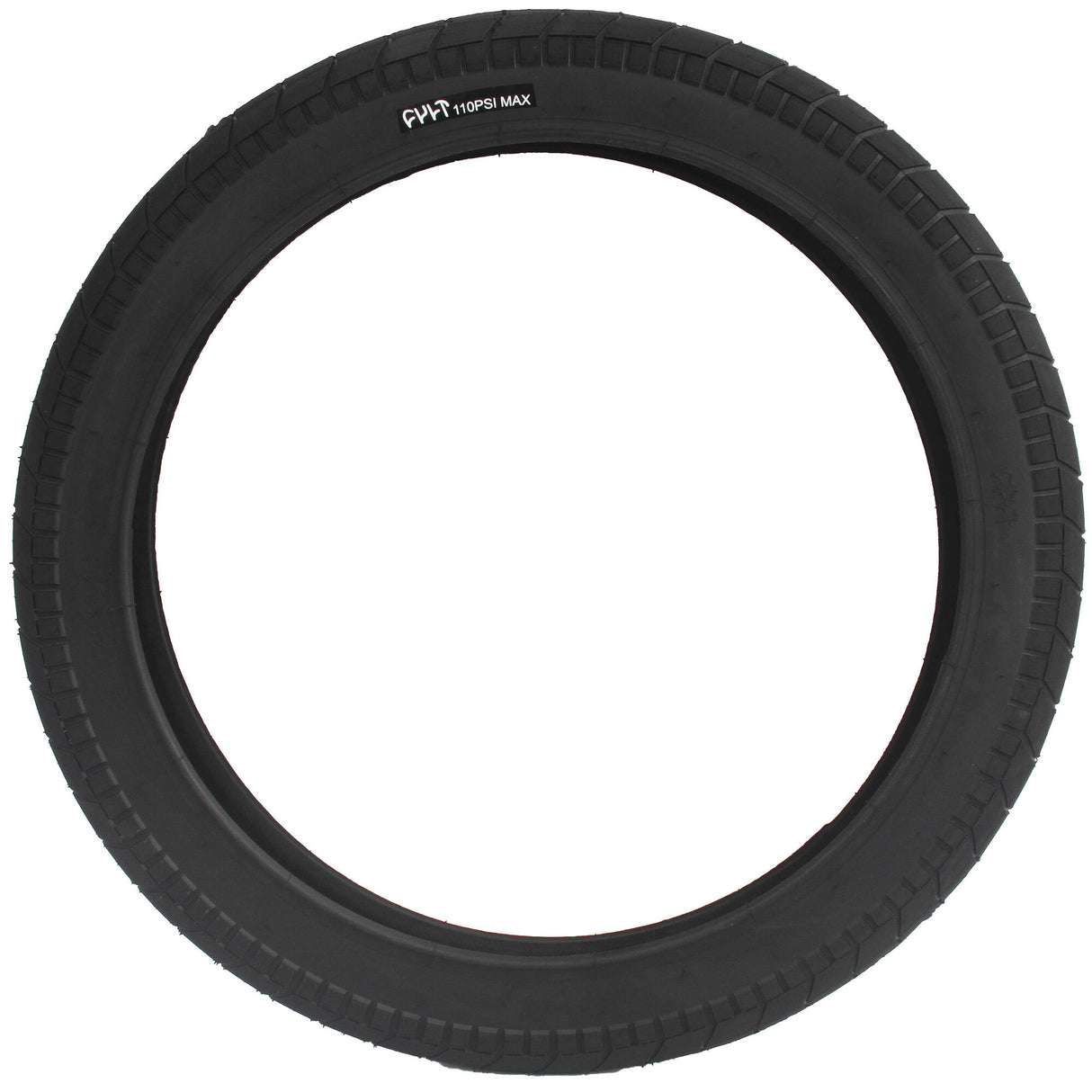 Cult Dehart Tread 2.40'' BMX Tyre - All Black