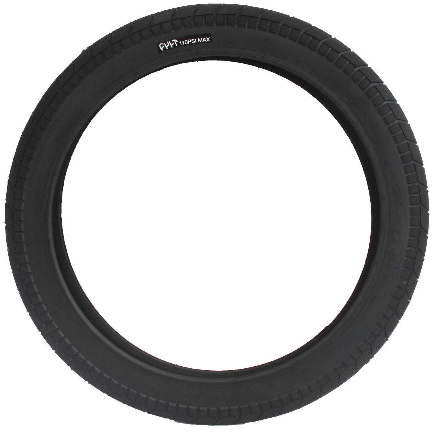 Cult Dehart Tread 2.40'' BMX Tyre - All Black