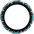 Cult Vans 2.40'' BMX Tyre - Teal Camo/Black Sidewall