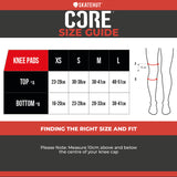 CORE Protection Street Pro Knee Pads - Black/Grey