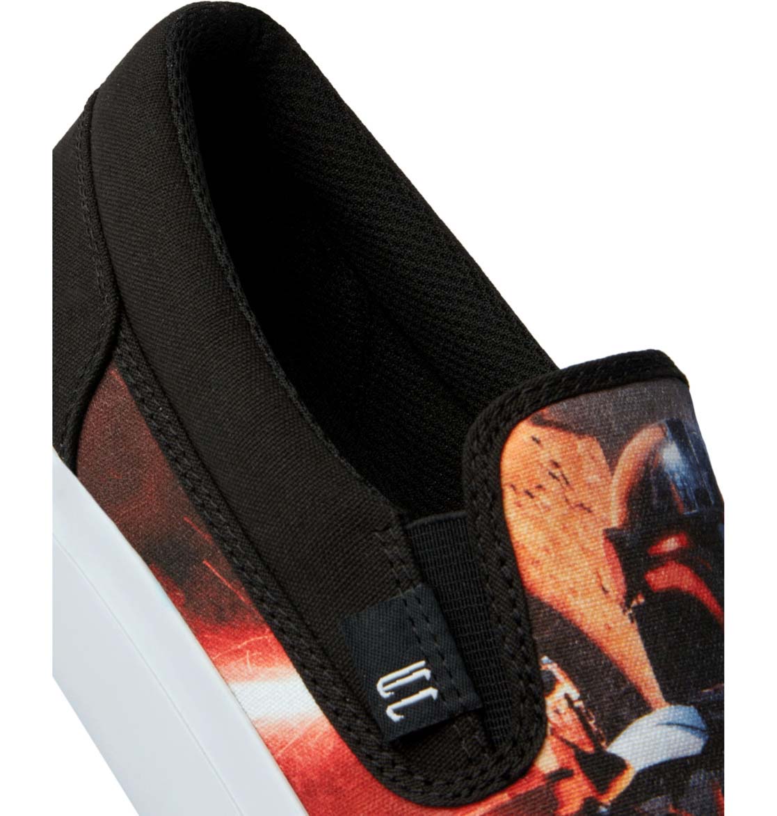 DC x Mandalorian Manual Slip Skate Shoes - Black/Red