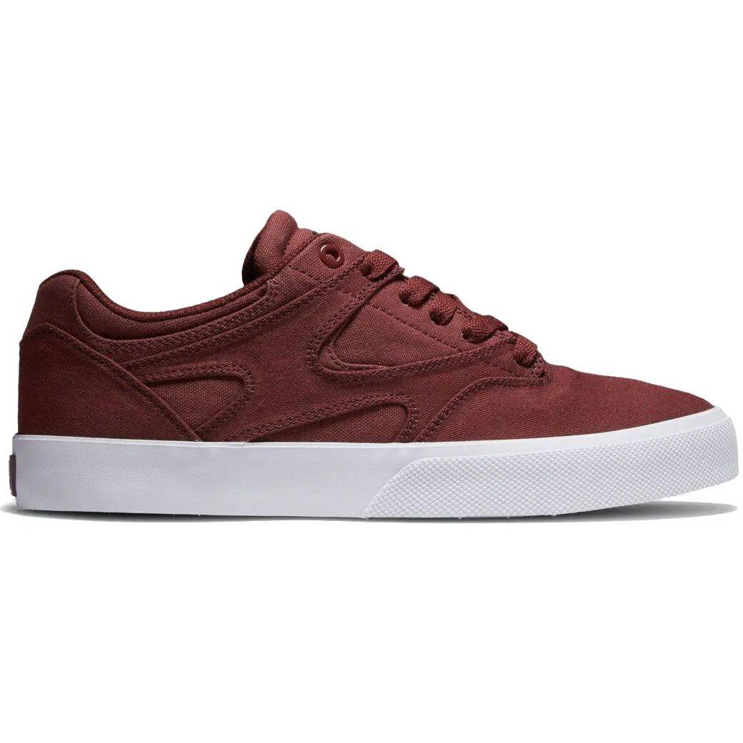 DC Kalis Vulc Skate Shoes - Burgundy