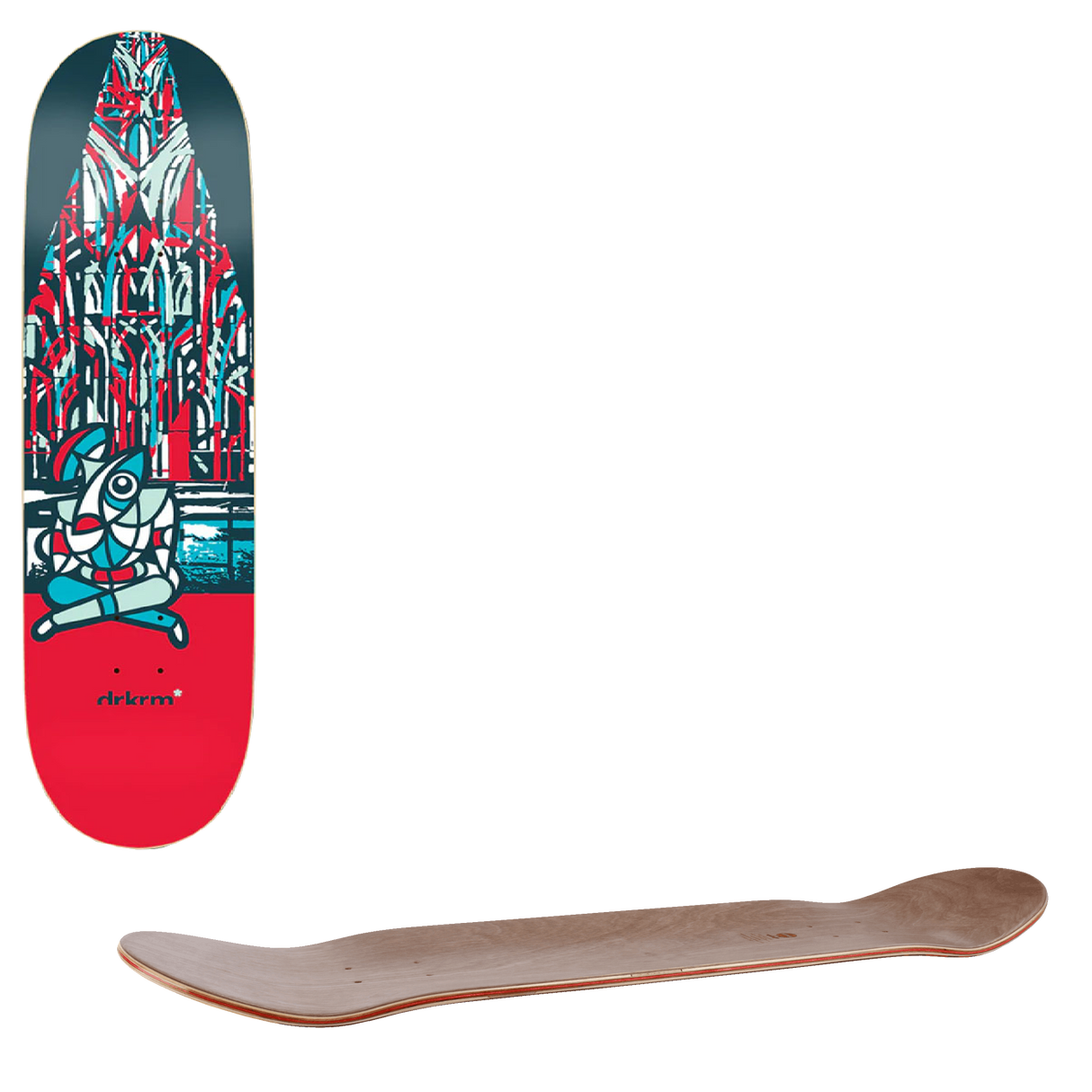 Darkroom Sanctuary Skateboard Deck 8.25"