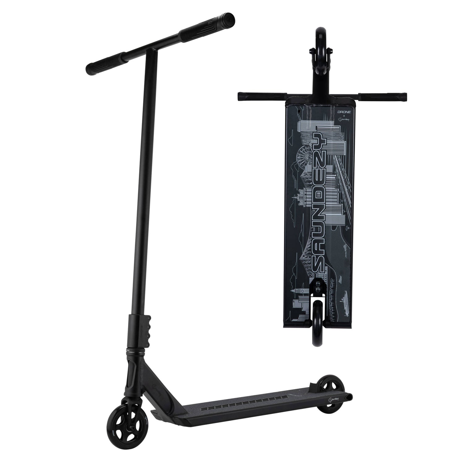 Drone Saundezy Signature Nexus Stunt Scooter - Black