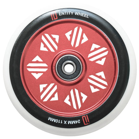 Drone Identity Hollowcore 110mm Scooter Wheel - Red