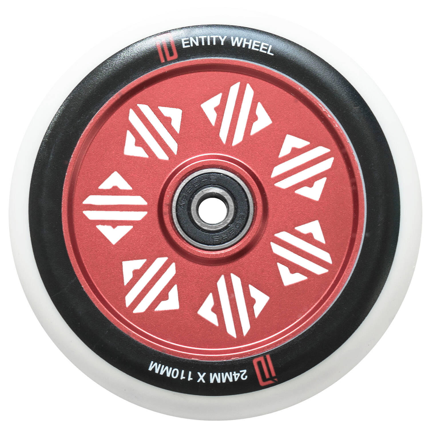 Drone Identity Hollowcore 110mm Scooter Wheel - Red
