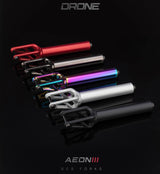 Drone Aeon 3 Feather-Light SCS Scooter Forks - Black