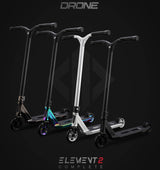 Drone Element 2 Feather-Light Stunt Scooter - Neochrome