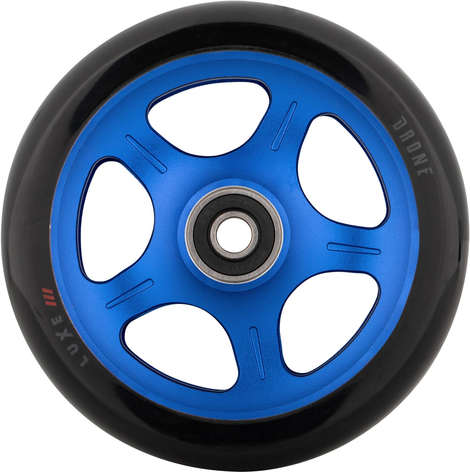 Drone Luxe 3 Dual-Core Feather-Light 110mm Scooter Wheel - Blue