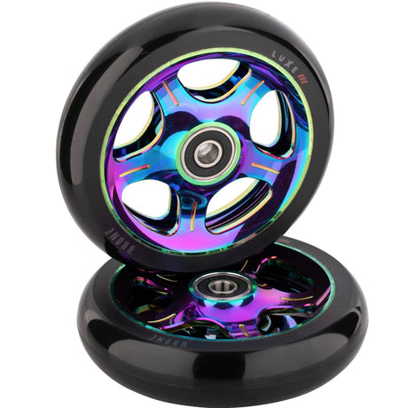 Drone Luxe 3 Dual-Core Feather-Light 110mm Scooter Wheel - Neochrome