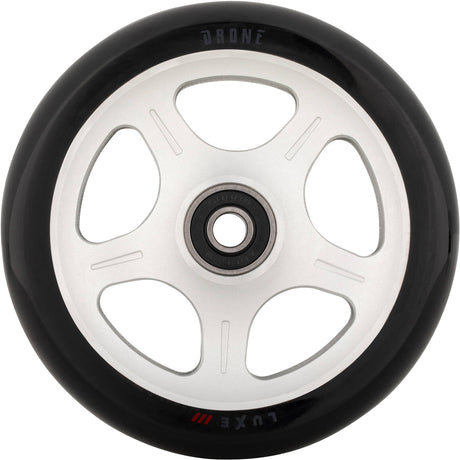 Drone Luxe 3 Dual-Core Feather-Light 110mm Scooter Wheel - Silver