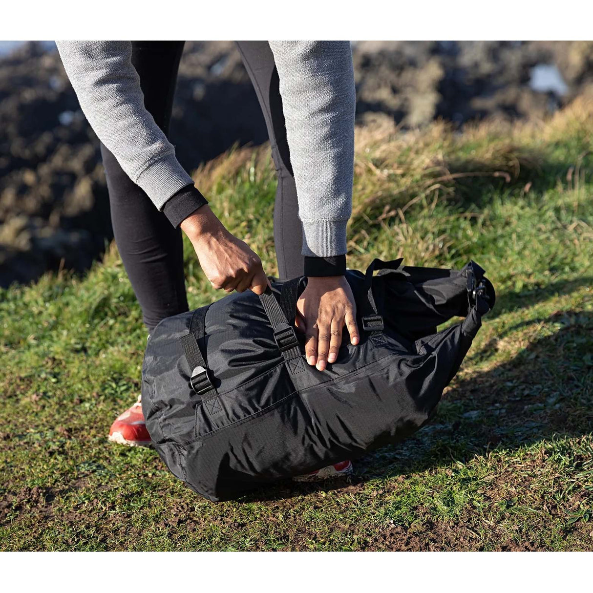 Dryrobe Compression Travel Bag - Black