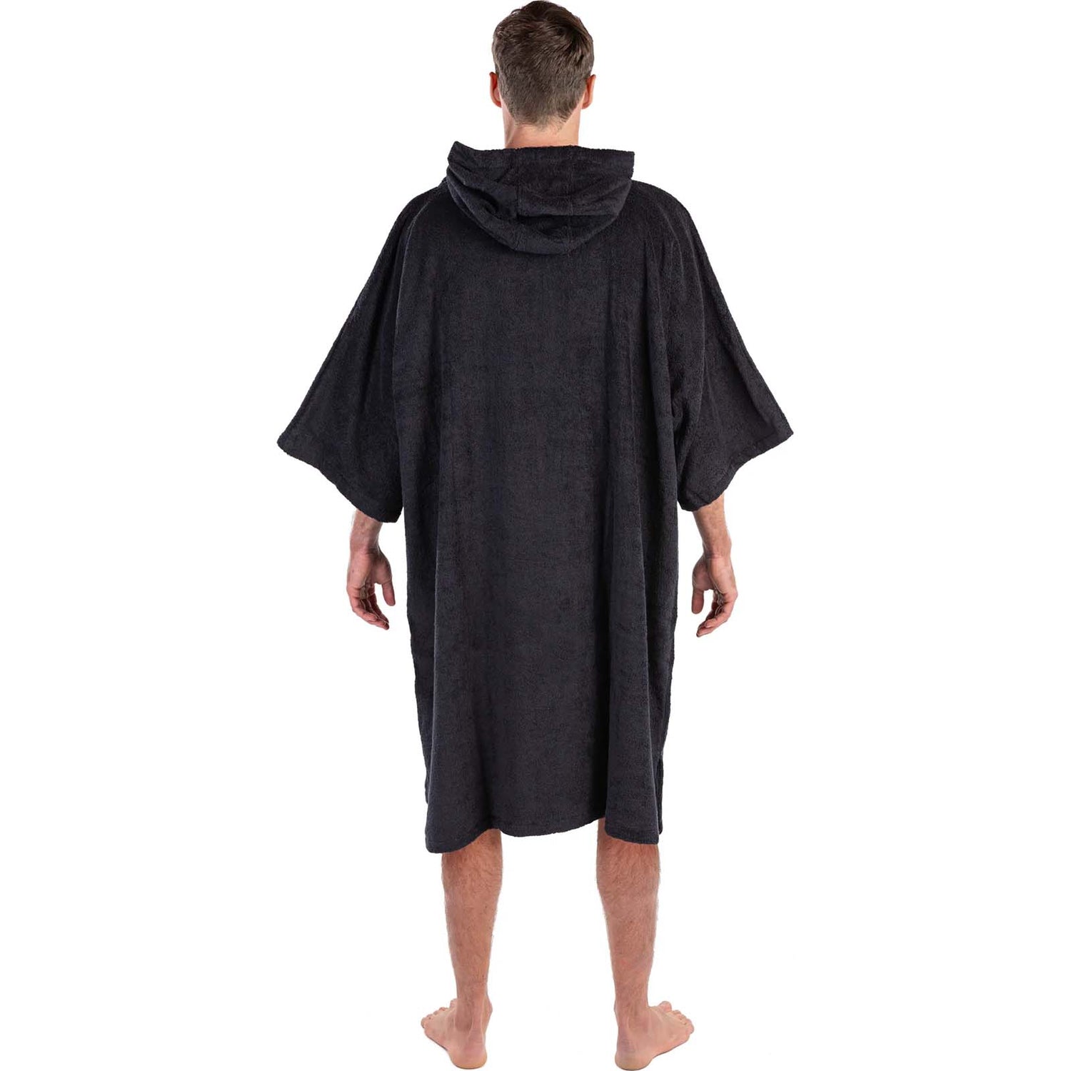 Dryrobe Organic Cotton Towel Changing Robe - Black