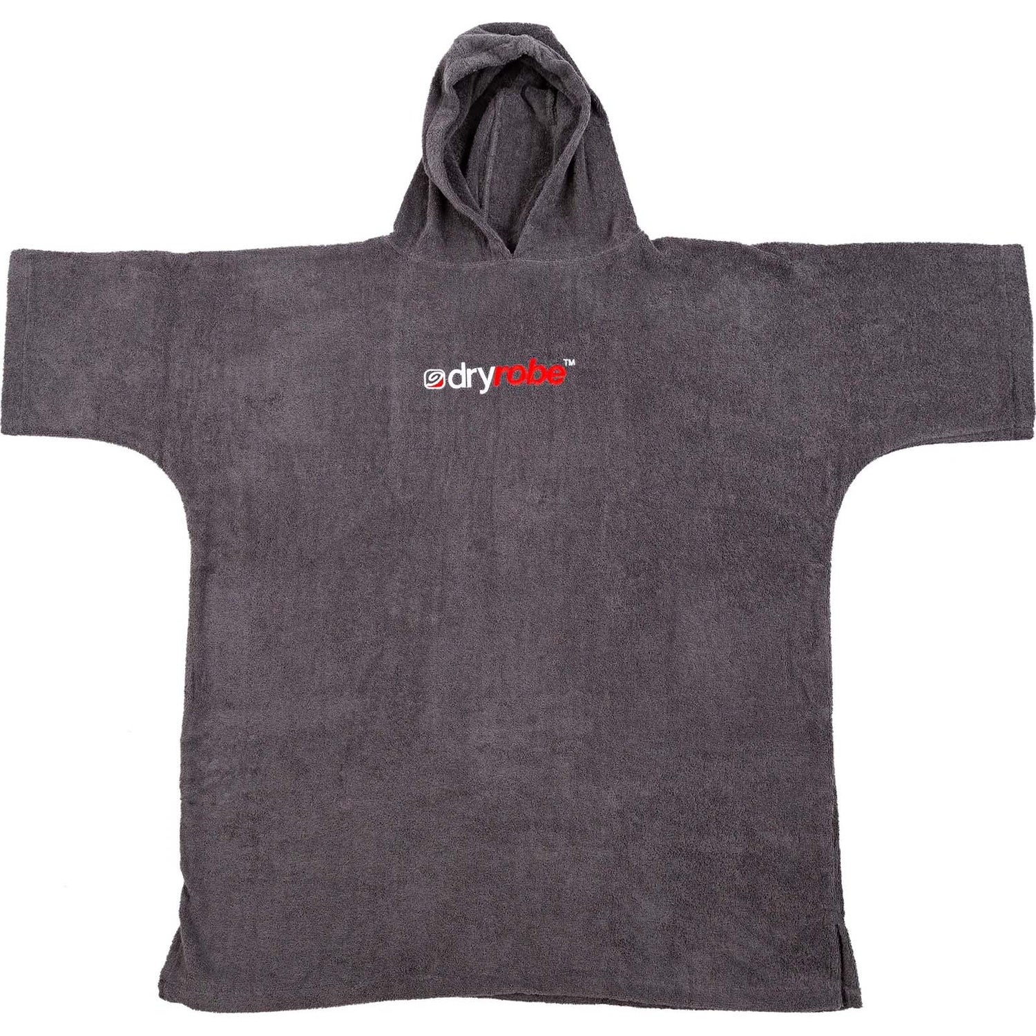Dryrobe Organic Cotton Towel Changing Robe - Slate Grey