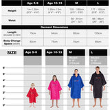 Dryrobe Organic Cotton Towel Changing Robe - Black