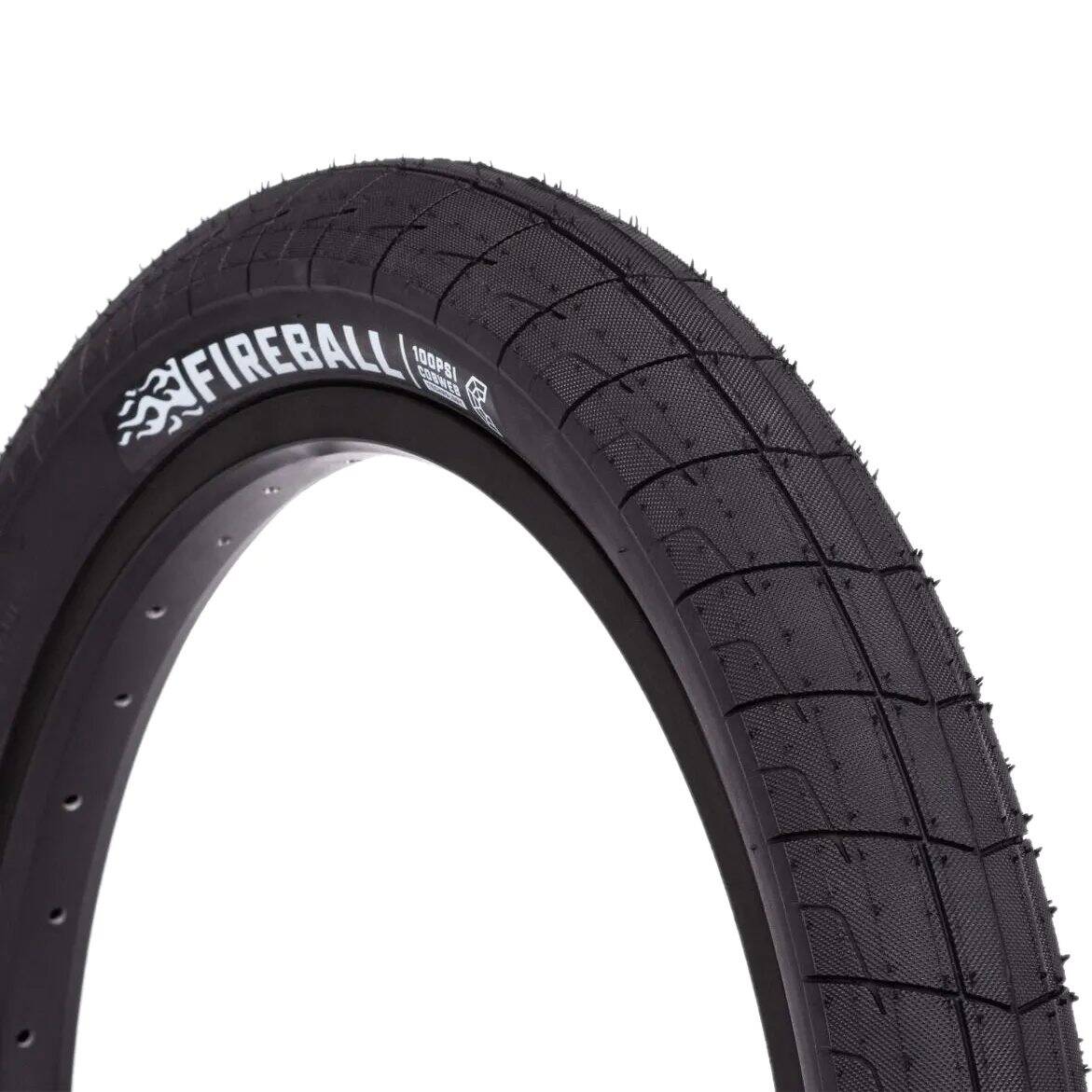 Eclat Fireball 20 x 2.4'' BMX Tyre - Black