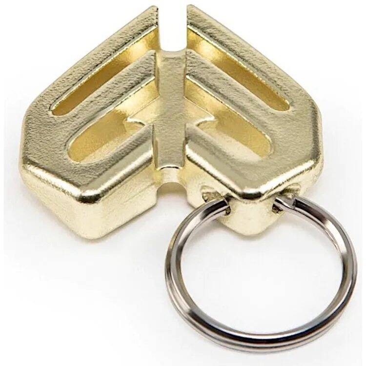 Eclat Keychain Spoke Wrench Tool - Gold Nickel