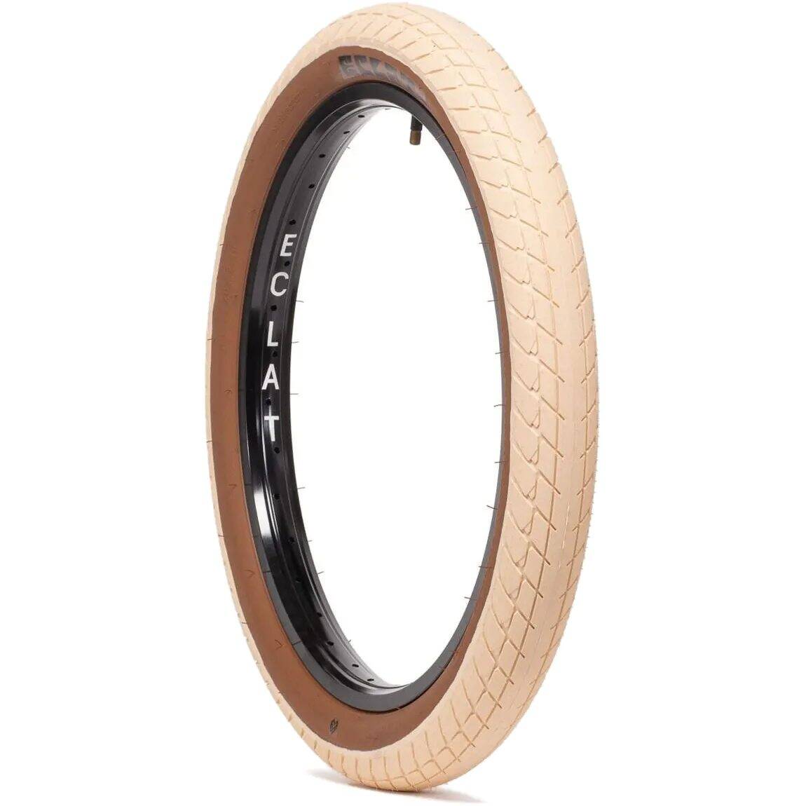 Eclat Morrow 20 x 2.4'' BMX Tyre - Tan/Gum Sidewall