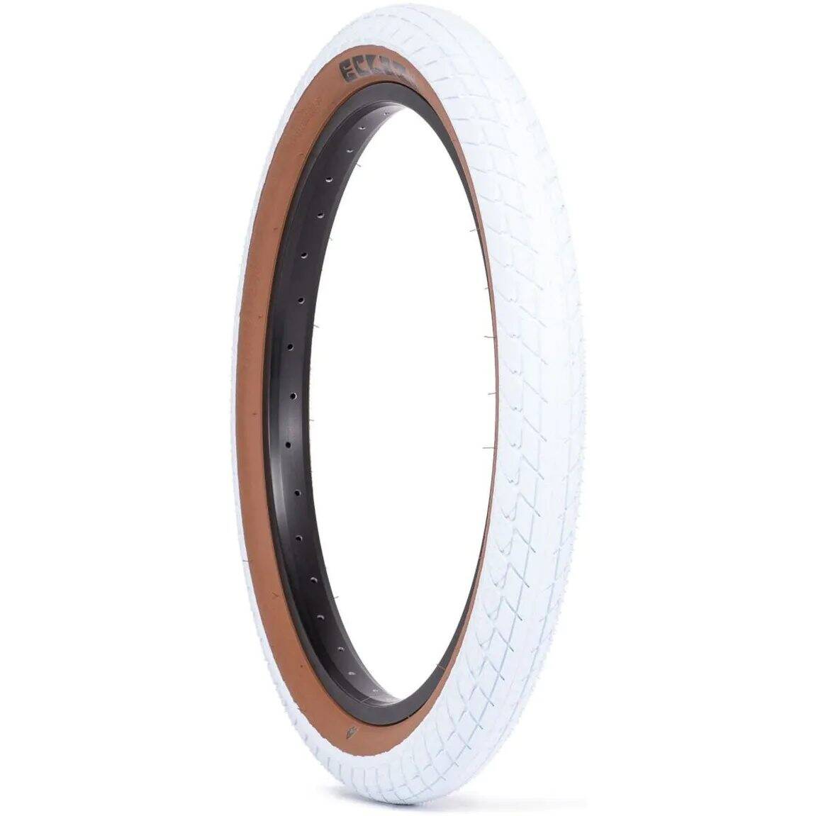 Eclat Morrow 20 x 2.4'' BMX Tyre - White/Gum Sidewall