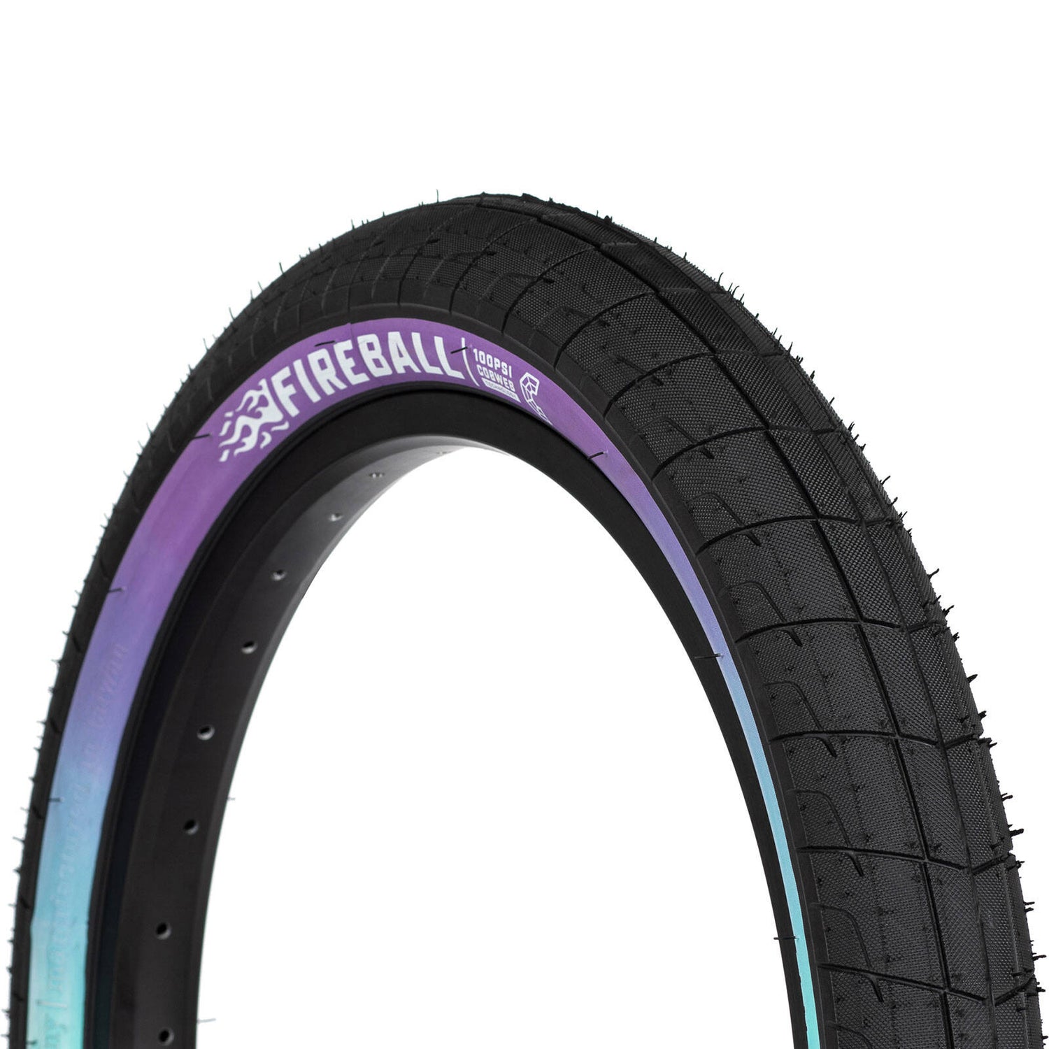 Éclat Fireball 20" x 2.3" BMX Tyre - Black/Fade