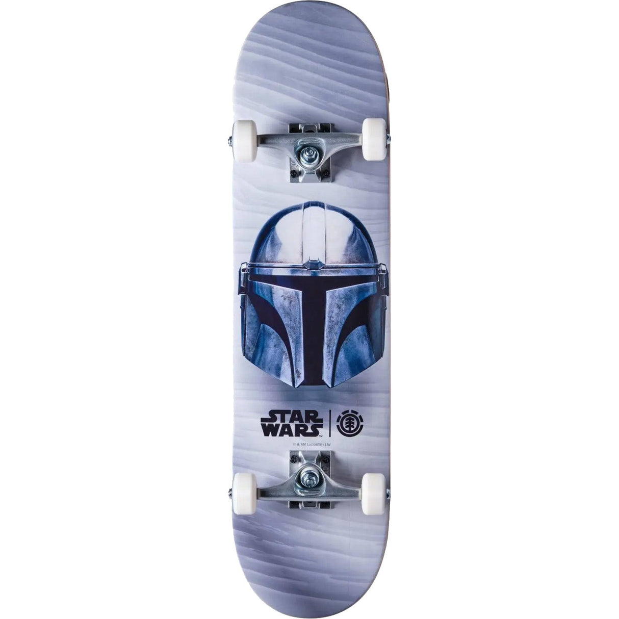 Element x The Mandalorian Complete Skateboard - Beskar 8"
