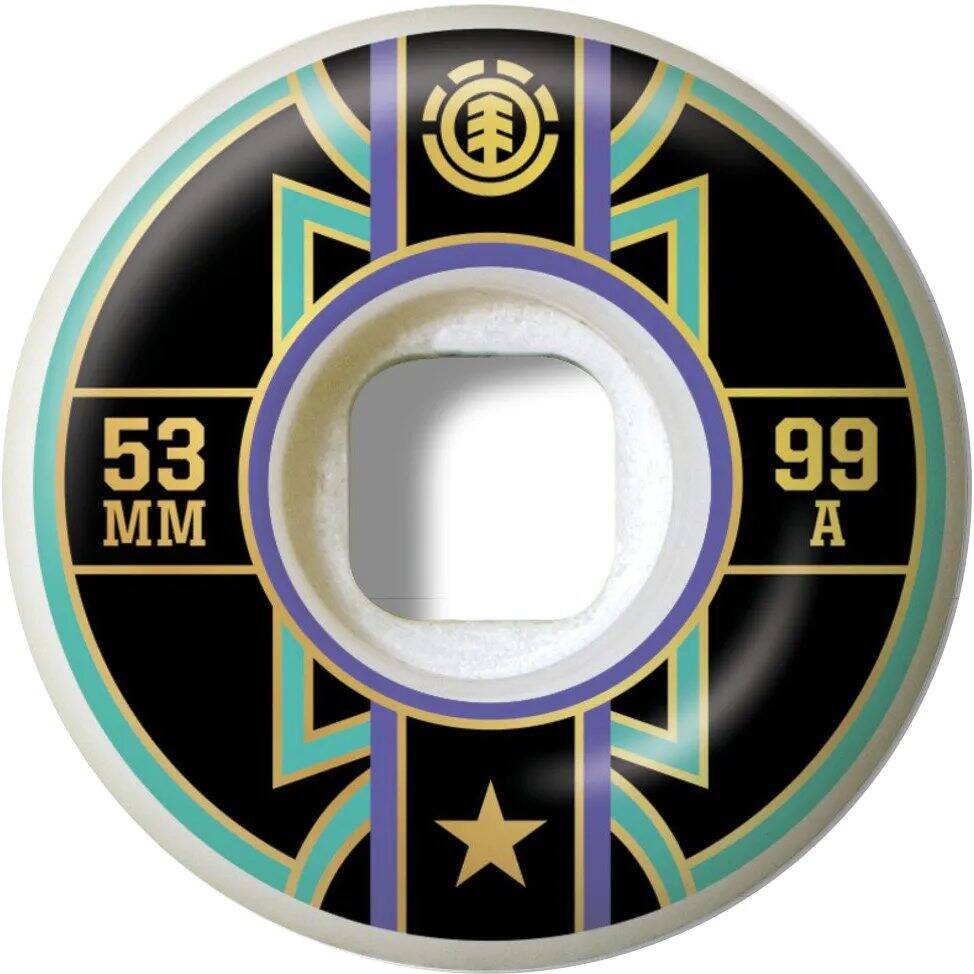 Element Banner Year Skateboard Wheels - 53mm