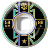 Element Banner Year Skateboard Wheels - 53mm