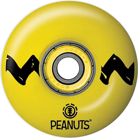 Element Peanuts Charlie Brown Stripe Skateboard Wheels - 52mm