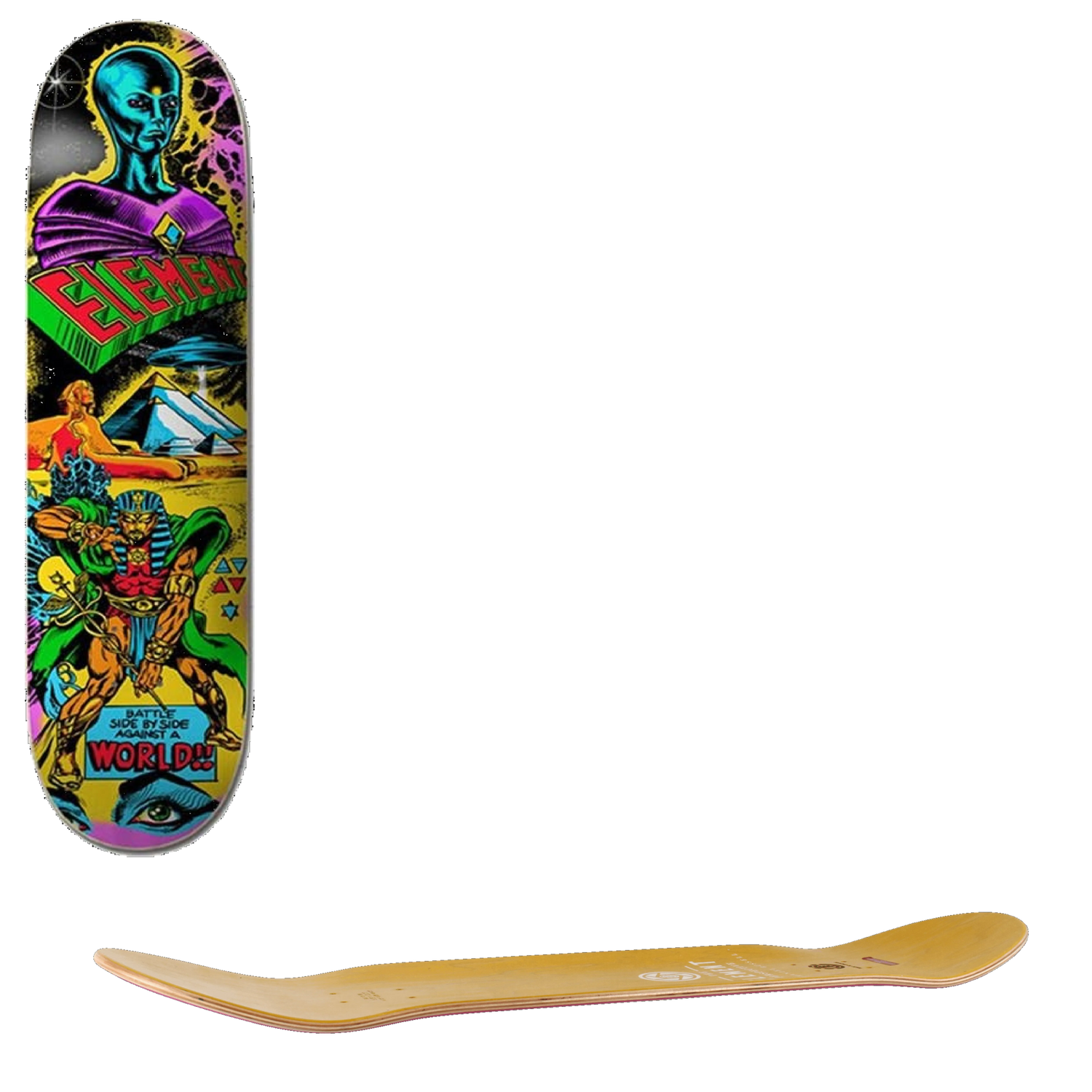 Element Escape From The World Skateboard Deck - 8.25"