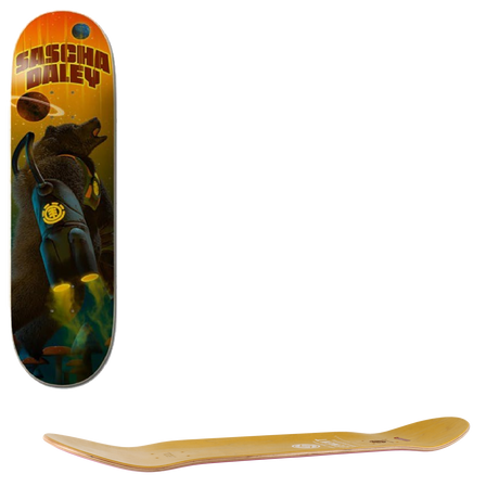 Element Future Nature Skateboard Deck - Sascha 8.25''