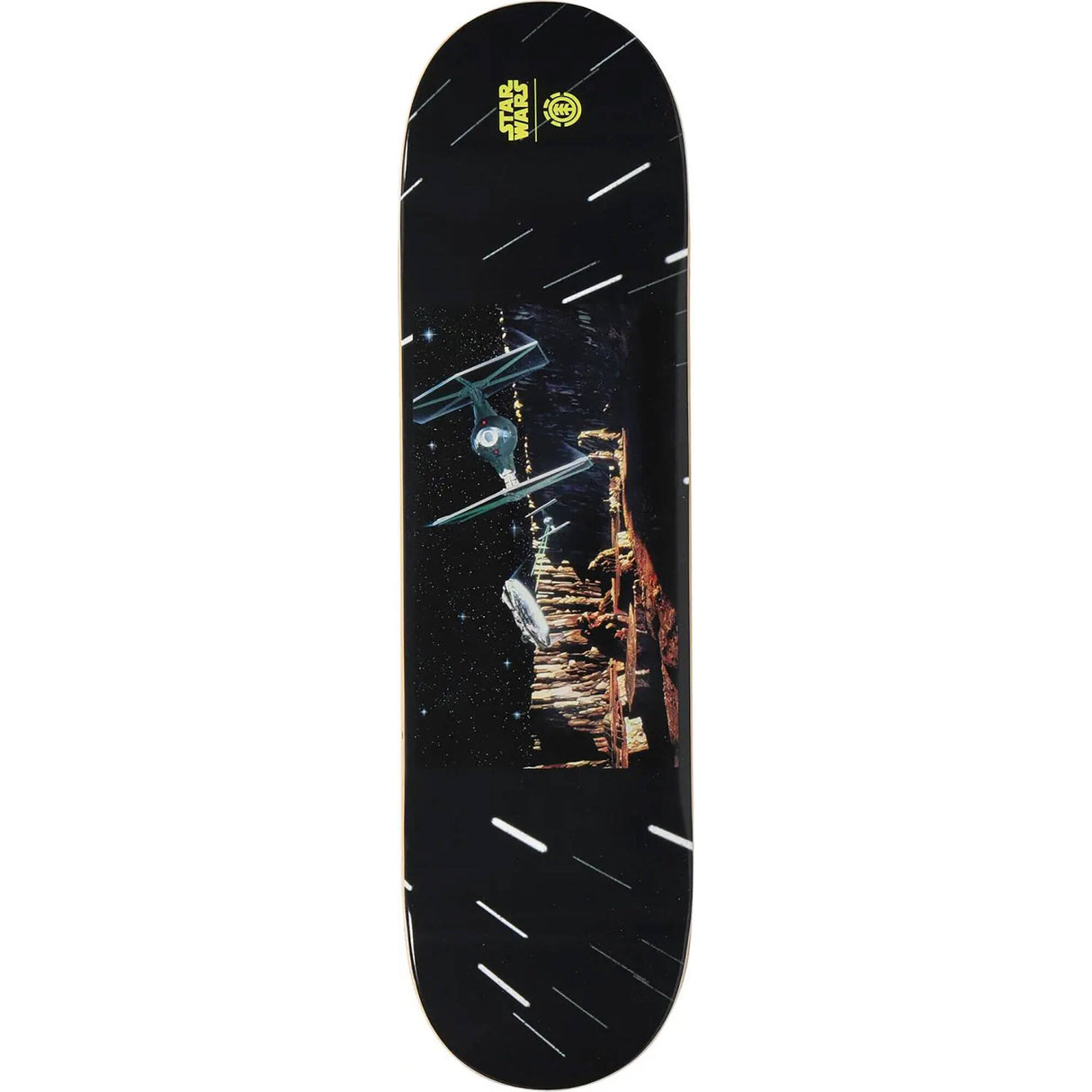 Element x Star Wars Skateboard Deck - Tie Fighter 8.5"